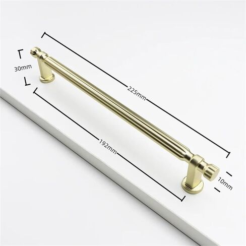 مقابض خزانة صلبة درج T Bar أثاث يسحب الأجهزة 1 قطعة (نحى-نحاس-C192) in Kuwait