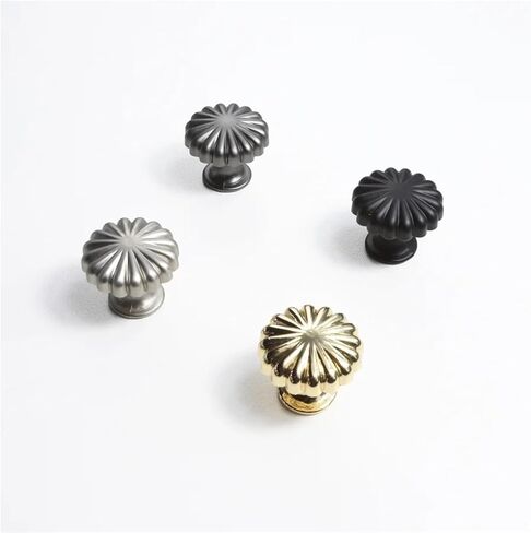 مقبض درج بسيط دولاب عتيق باب دائري من الألومنيوم فتحة واحدة 1 قطعة (7) in Kuwait