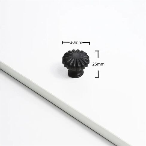 مقبض درج بسيط دولاب عتيق باب دائري من الألومنيوم فتحة واحدة 1 قطعة (7) in Kuwait