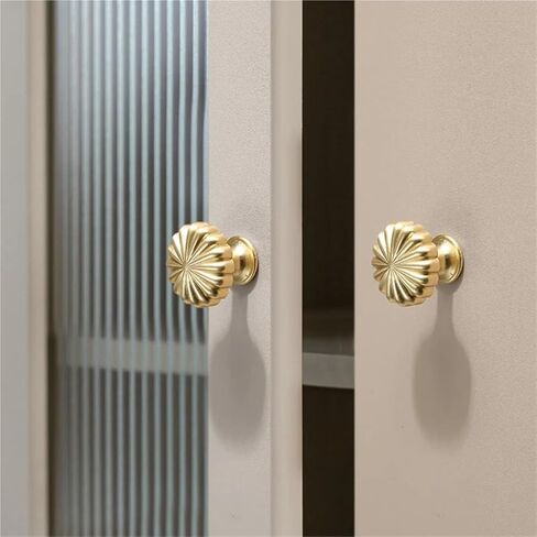 مقبض درج بسيط دولاب عتيق باب دائري من الألومنيوم فتحة واحدة 1 قطعة (7) in Kuwait