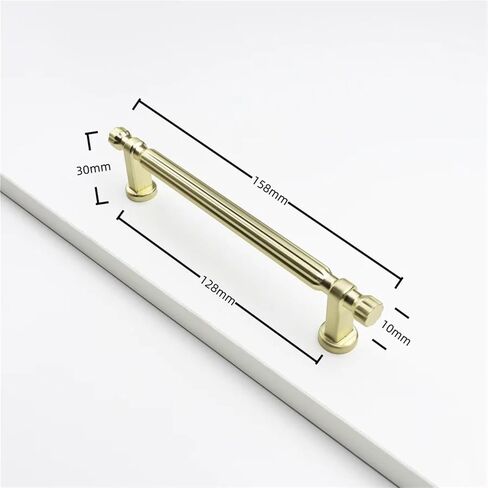 مقابض خزانة صلبة درج T Bar أثاث يسحب الأجهزة 1 قطعة (نحى-نحاس-C128) in Kuwait