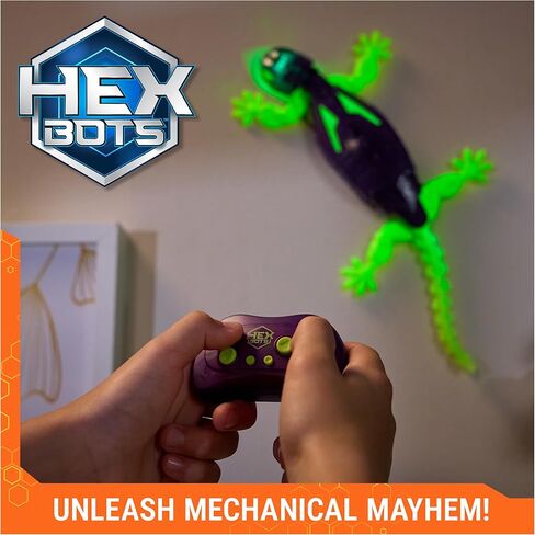 Hex Bots Glow-in-the-dark ، ألعاب روبوت روبوت قابلة للإعادة شحن in Kuwait