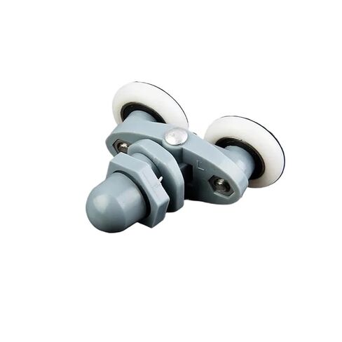 8pcs/4pcs Diameter 23/25mm Plastic Adjustable Double Swinging Pulley Wheel Shower Cabin Sliding Door Hardware Cabinet Roller(4pcs,19mm) in Saudi Arabia