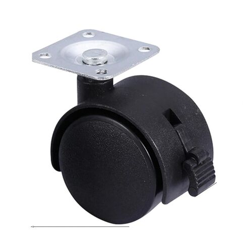 4Pcs 1.5 Inch Caster Wheels Removable Smoothly Nylon Strong Load Bearing Furniture Wheels Household Supplies in Saudi Arabia