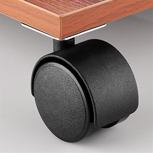 4Pcs 1.5 Inch Caster Wheels Removable Smoothly Nylon Strong Load Bearing Furniture Wheels Household Supplies in Saudi Arabia