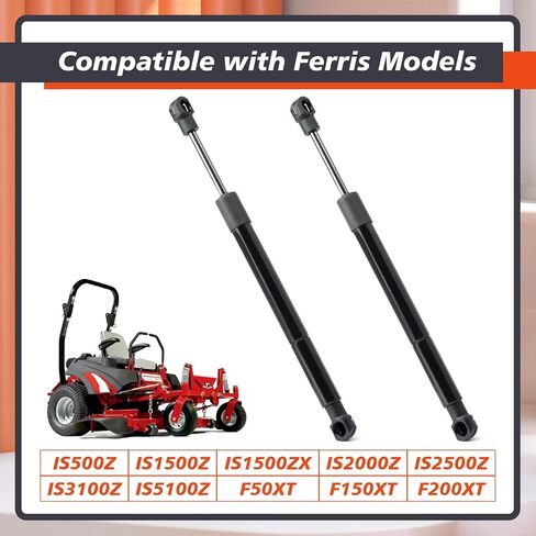 2 قطعة 5100940 ممتص الصدمات لمثبط التوجيه متوافق مع Ferris IS500Z IS1500Z IS1500ZX IS2000Z IS2500Z IS3100Z IS5100Z F50XT F150XT F200XT استبدال جزء استبدال 5100940SM جزازة المثبط in Saudi Arabia