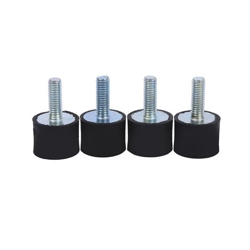 M6 Rubber Isolator Mounts, 4PCS Shock Absorber Anti Vibration Silentblock for Air Compressors, Diesel Engines, Car, Boat (VD20x15mm M6x18mm） in Saudi Arabia