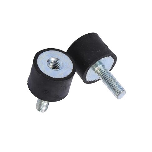 M6 Rubber Isolator Mounts, 4PCS Shock Absorber Anti Vibration Silentblock for Air Compressors, Diesel Engines, Car, Boat (VD20x15mm M6x18mm） in Saudi Arabia