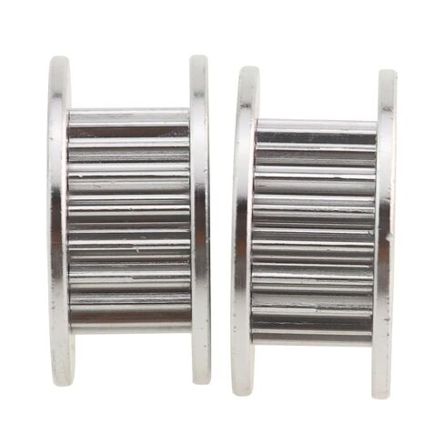 5PCS GT2 6MM Synchronous Pulley H Type Idler Pulley 3D Printer Accessories 20 Teeth 5mm Bore CNC Machine Tool Small Mechanical System Drive Pulley for CNC Machines in Saudi Arabia