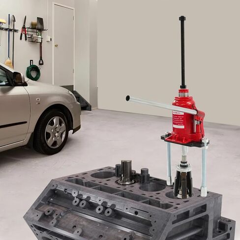 ساحبة بطانة الأسطوانة الهيدروليكية 20T، أداة إزالة الأكمام الأسطوانية الرطبة والجافة العالمية لقطر 80-150 مم، ساحبة أكمام المحرك الهيدروليكي شديدة التحمل لشاحنة الديزل جرار السيارات in Kuwait