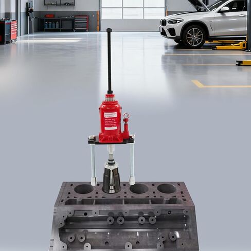 ساحبة بطانة الأسطوانة الهيدروليكية 20T، أداة إزالة الأكمام الأسطوانية الرطبة والجافة العالمية لقطر 80-150 مم، ساحبة أكمام المحرك الهيدروليكي شديدة التحمل لشاحنة الديزل جرار السيارات in Kuwait