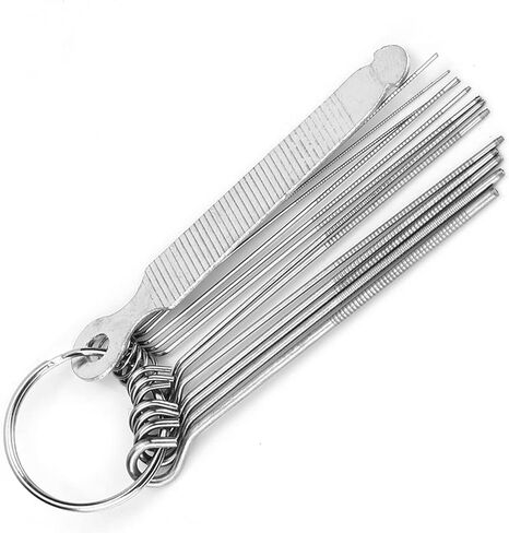 Guitar Bridge Files, Guitar Nut File Set, Bridge Saddle Nut Files 13 Neddles Set Tool Kit For Instrument String, rubber bridge guitar in Saudi Arabia