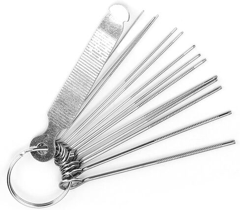 Guitar Bridge Files, Guitar Nut File Set, Bridge Saddle Nut Files 13 Neddles Set Tool Kit For Instrument String, rubber bridge guitar in Saudi Arabia