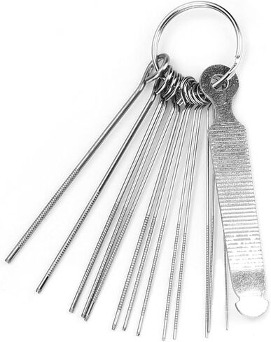 Guitar Bridge Files, Guitar Nut File Set, Bridge Saddle Nut Files 13 Neddles Set Tool Kit For Instrument String, rubber bridge guitar in Saudi Arabia