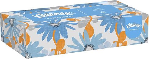 كلينكس® مناديل الوجه ذات طبقتين، مسطحة، 100 منديل في كل علبة، عبوة من 5 صناديق in Kuwait