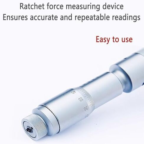 Three-Claw Inner Micrometer, Three-Point Internal Micrometers, Clear Scale for Precision Measurement of Through Holes(30-40) in Saudi Arabia