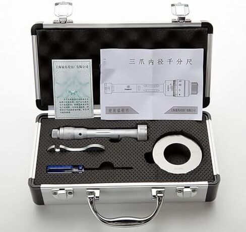Three-Claw Inner Micrometer, Three-Point Internal Micrometers, Clear Scale for Precision Measurement of Through Holes(30-40) in Saudi Arabia
