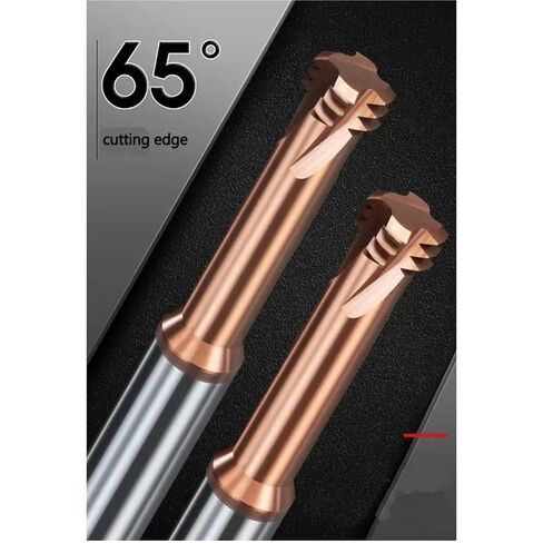 Carbide 1T 3T Thread Milling Cutter Full-Teeth M0.8-M14 CNC Tool for Steel(M5X0.75X6X50 Full) in Saudi Arabia
