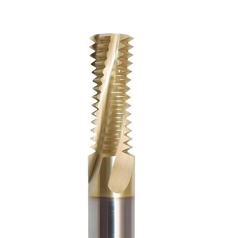 قاطعة طحن بأسنان كاملة من الكربيد HRC65، M1-M24، أداة CNC، مطحنة نهاية، لسبائك التيتانيوم (M10-1.5-D8-65L) in Kuwait