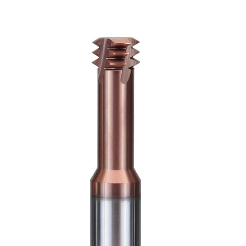 Coating Carbide Thread Milling Cutter M1-M24 Three-Teeth End Mill for 40CR CR12(M5-0.8-D6-75L) in Saudi Arabia