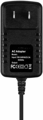 شاحن محول التيار المتردد إلى التيار المستمر متوافق مع طراز لوحة مفاتيح البيانو الرقمي من Casio، 100-240 فولت 50-60 هرتز، نماذج متوافقة مع محول الطاقة CDP-120BK CDP-220RBK in Kuwait