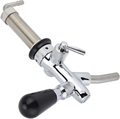 TARSHYRY Long Shank Beer Faucet, Adjustable Draft Beer Tap Dispenser with Control Switch, G5/8in Thread, for Home Brewing Keg Party Restaurant Bar in Saudi Arabia