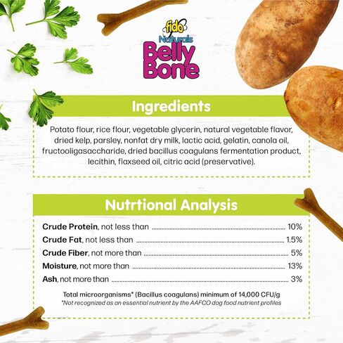 فيدو - عظام البطن للكلاب ، 100 نكهة الزبادي مع علاج أسنان الكلب الصغير (100 عدد) - مصنوع في الولايات المتحدة الأمريكية - للكلاب الصغيرة الإضافية - السيطرة على البلاك والترتاري للتنفس الطازج ، الدعم الصحي الجهاز الهضمي in Kuwait
