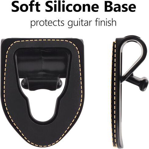 Rockhouse Guitar Strap Locks, Anti-slip Blocks with Cable Fixing Design, 2-Pack Black Straplocks System Adapter in Saudi Arabia