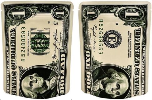 100 عبوة من أكياس التخزين، عبوات قابلة للإغلاق، أكياس حلوى الوجبات الخفيفة in Kuwait