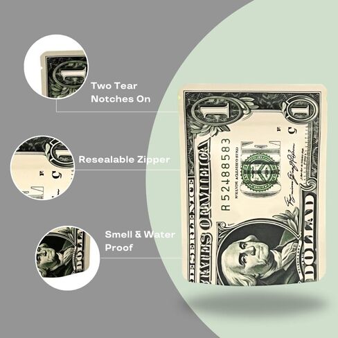 100 عبوة من أكياس التخزين، عبوات قابلة للإغلاق، أكياس حلوى الوجبات الخفيفة in Kuwait