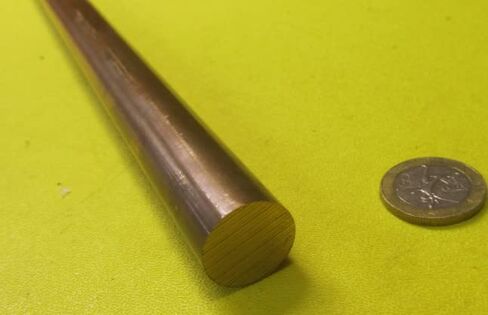 655 Bronze Round Rod .625" Diameter x 6 Foot Length 1 Piece in Saudi Arabia