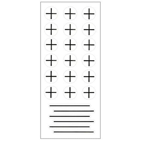 علامات الجلد من PortalMark للعلاج الإشعاعي - نقاط الإعداد، لاصق بديل، 110 في كل صندوق in Kuwait