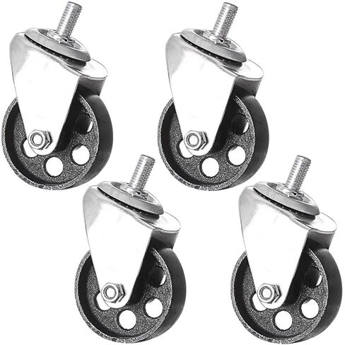 Transmission Jacks Casters, Cast Iron Caster Wheels, Transmission Jack Replacement Parts, Pack of 4 in Kuwait