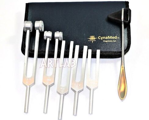 6 قطع ريفلكس قرع تايلور المطرقة Penlight الشوكة الرنانة C128 C 512 C256 C1024 (CYNAMED) in Saudi Arabia