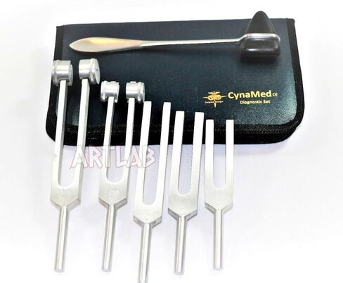 6 قطع ريفلكس قرع تايلور المطرقة Penlight الشوكة الرنانة C128 C 512 C256 C1024 (CYNAMED) in Saudi Arabia