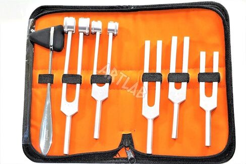 6 قطع ريفلكس قرع تايلور المطرقة Penlight الشوكة الرنانة C128 C 512 C256 C1024 (CYNAMED) in Saudi Arabia