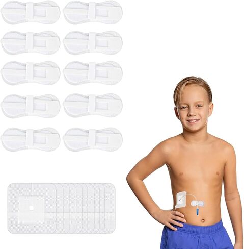 10 عبوات من وسادات أنبوب تغذية القسطرة PD + 10 عبوات من حامل أنبوب التغذية، ضمادات لاصقة مقسمة، أغطية أنبوب G، جهاز تثبيت القسطرة، ضمادة لاصقة ذاتية اللصق، مستلزمات أنبوب التغذية in Kuwait