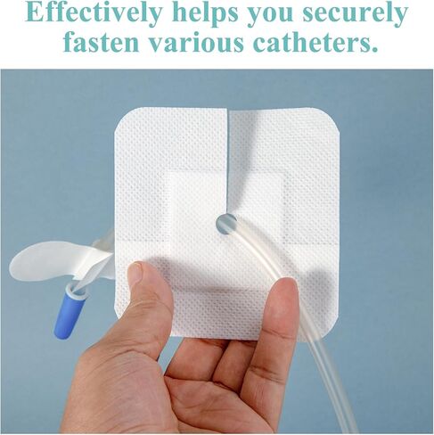 10 عبوات من وسادات أنبوب تغذية القسطرة PD + 10 عبوات من حامل أنبوب التغذية، ضمادات لاصقة مقسمة، أغطية أنبوب G، جهاز تثبيت القسطرة، ضمادة لاصقة ذاتية اللصق، مستلزمات أنبوب التغذية in Kuwait