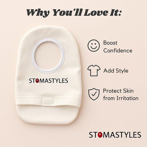 الحقيبة الخضراء وسادة ووبي Stoma | غطاء فغرة مضحك لفغر القولون وفغر اللفائفي وفغر البول | ناعم وقابل للتمدد من أجل الراحة والتميز والأناقة in Kuwait