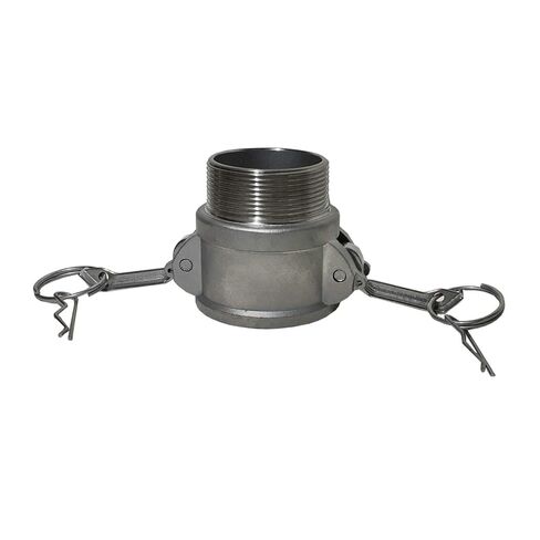 Stainless Steel Cam & Groove B125 Fitting, 1-1/4 Inch Female Camlock X Male NPT Thread in Saudi Arabia