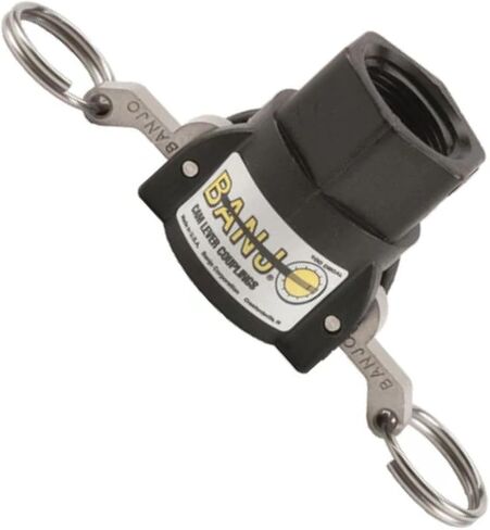 2 of 2" Banjo Poly Cam Lever Female Coupler - 2" Female NPT USA MADE 200D in Saudi Arabia