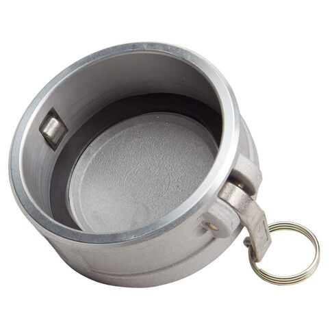 6" Aluminum Camlock Dust Cap Fittings - Aluminum Type DC Female Cam Lock With Gasket in Kuwait