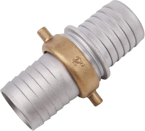 مجموعة وصلات خرطوم عرقوب من الألومنيوم، قطر 1.5 بوصة، خيوط أنابيب للذكور والإناث in Kuwait