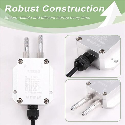 Air Wind Pressure Differential Transmitter Pressure Differential Transmitter 4-20Ma 0-10V 2Kpa Out Sensor in Saudi Arabia