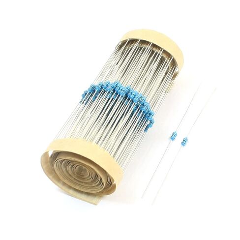 uxcell 300Pcs Axial Through Hole Mounting 1/8W 1% 680 Ohm Metal Film Resistors in Saudi Arabia