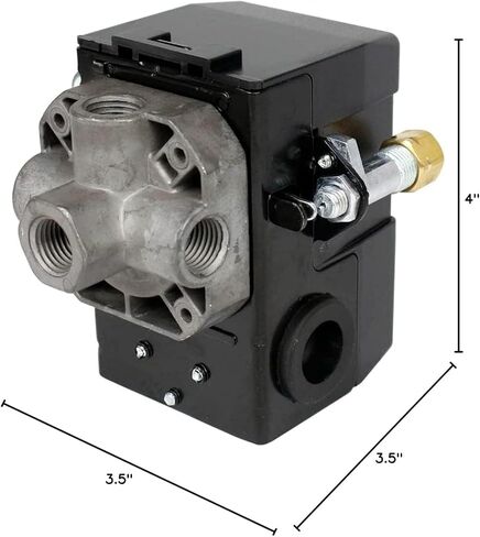 034-0094 مفتاح ضغط 4 منافذ 95-125 Pis مع مقياس ضغط 200 Psi 150 Psi صمام منبثق in Saudi Arabia