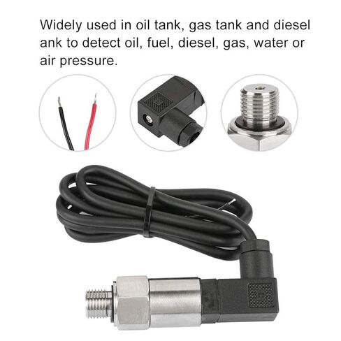 Psi Pressure Transducer 4-20mA Output G1/4" Silicon Pressure Transmitter Transducer for Water Gas Oil (0-1MPA) in Kuwait