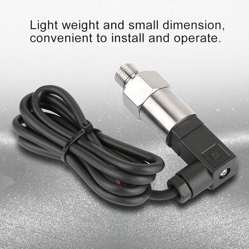 Psi Pressure Transducer 4-20mA Output G1/4" Silicon Pressure Transmitter Transducer for Water Gas Oil (0-1MPA) in Kuwait