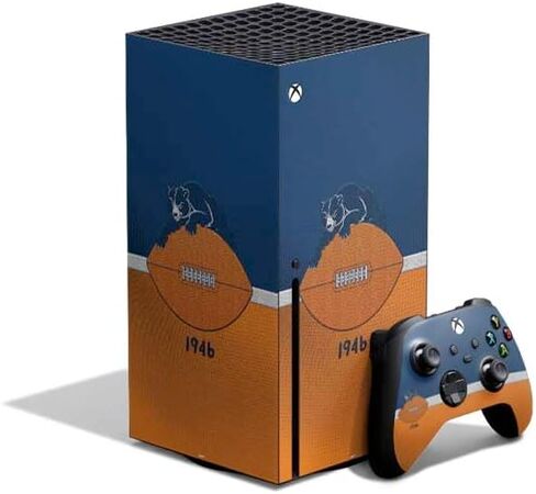 Skinit Decal Gaming Skin Compatible with Xbox Series X Bundle - Officially Licensed NFL Chicago Bears Vintage Design in Saudi Arabia