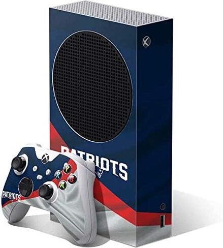 Skinit Decal Gaming Skin Compatible with Xbox Series S Bundle - Officially Licensed NFL New England Patriots Design in Saudi Arabia